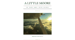 Desktop Screenshot of alittlemoore.com