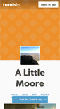 Mobile Screenshot of alittlemoore.com