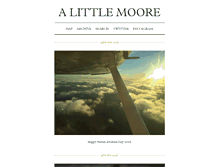 Tablet Screenshot of alittlemoore.com